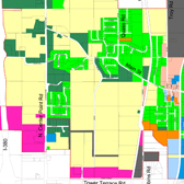 Robins Zoning Map